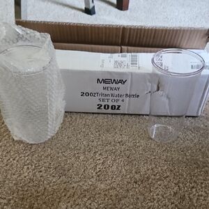 MEWAY 20oz Tritan Water Bottle Set